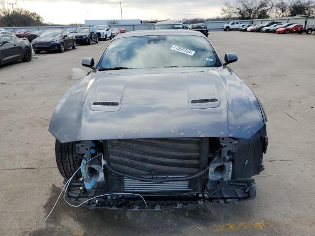 1FA6P8TH9N5146015 - 2022 FORD MUSTANG GRAY photo 5