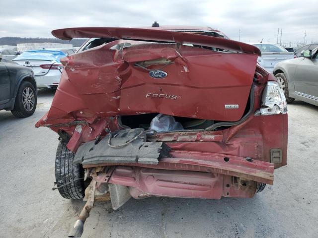 1FAHP36N99W185460 - 2009 FORD FOCUS SES BURGUNDY photo 6