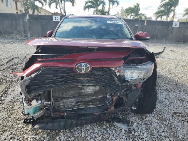 2T3K1RFV5KW047519 - 2019 TOYOTA RAV4 LE RED photo 5