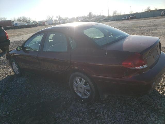 1FAHP56S94G153368 - 2004 FORD TAURUS SEL MAROON photo 2