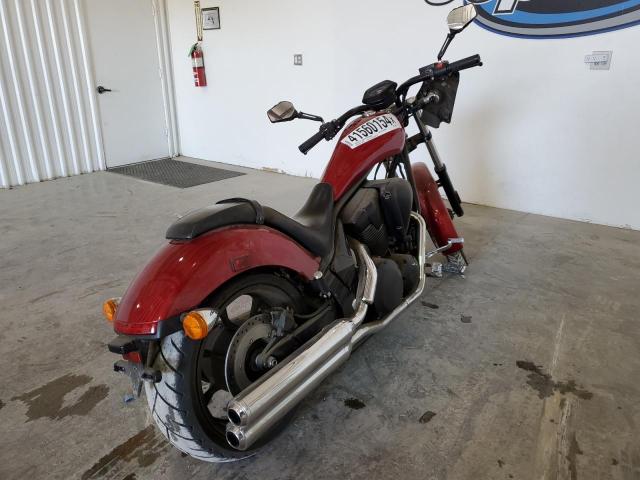 JH2SC61N7FK300152 - 2015 HONDA VT1300 CX RED photo 4