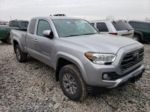 5TFSX5EN0KX069173 - 2019 TOYOTA TACOMA ACC SILVER photo 4