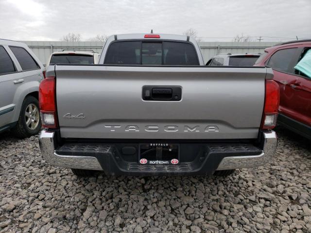 5TFSX5EN0KX069173 - 2019 TOYOTA TACOMA ACC SILVER photo 6