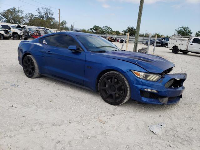 1FA6P8CF4H5289621 - 2017 FORD MUSTANG GT BLUE photo 4