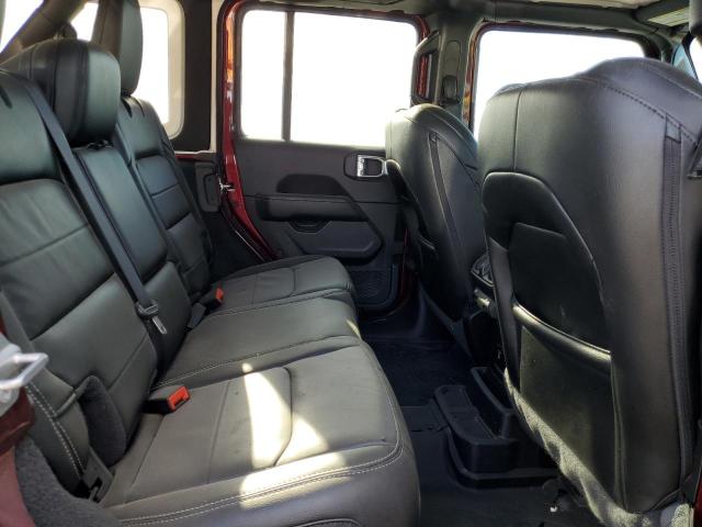 1C4HJXEN6MW722671 - 2021 JEEP WRANGLER U SAHARA BURGUNDY photo 10