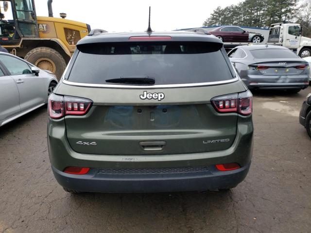 3C4NJDCB3MT599024 - 2021 JEEP COMPASS LIMITED GREEN photo 6