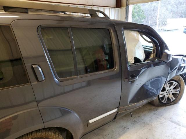 5N1AR1NNXBC619982 - 2011 NISSAN PATHFINDER S GRAY photo 10