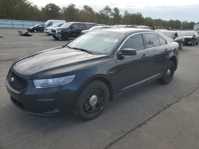 1FAHP2M81DG132326 - 2013 FORD TAURUS POLICE INTERCEPTOR BLACK photo 1