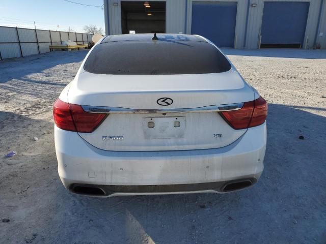 KNALW4D48F6017289 - 2015 KIA K900 WHITE photo 6