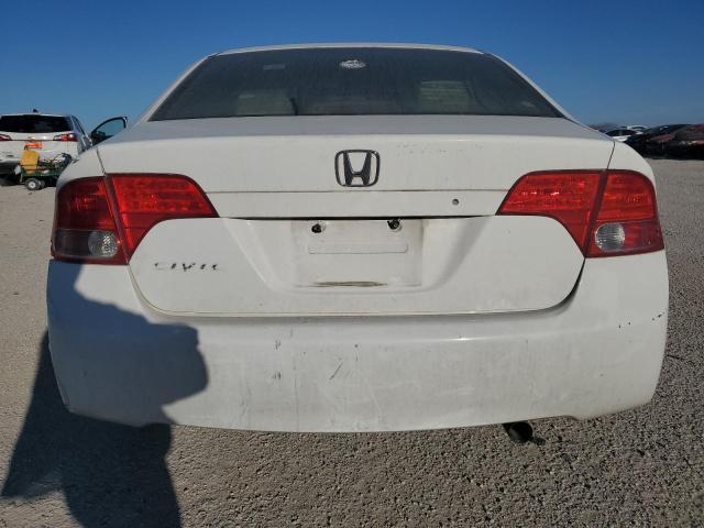 JHMFA16836S003285 - 2006 HONDA CIVIC EX WHITE photo 6