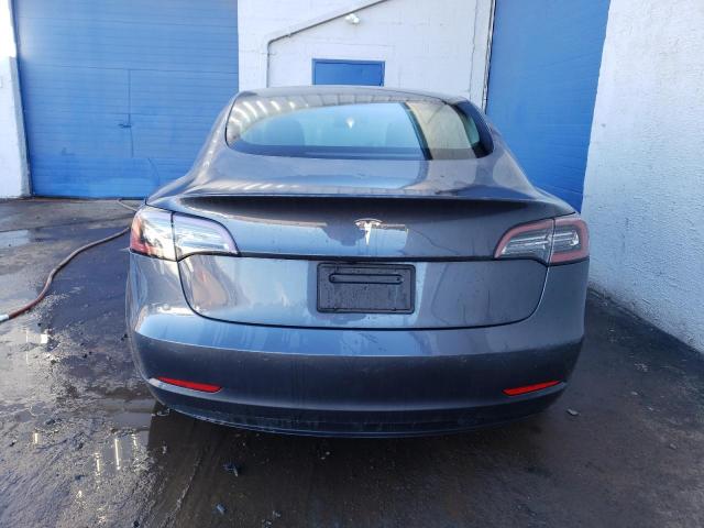 5YJ3E1EA3NF185420 - 2022 TESLA MODEL 3 CHARCOAL photo 6