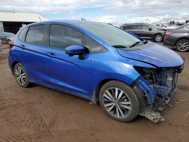 3HGGK5H82LM716143 - 2020 HONDA FIT EX BLUE photo 4