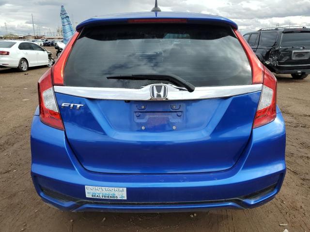 3HGGK5H82LM716143 - 2020 HONDA FIT EX BLUE photo 6