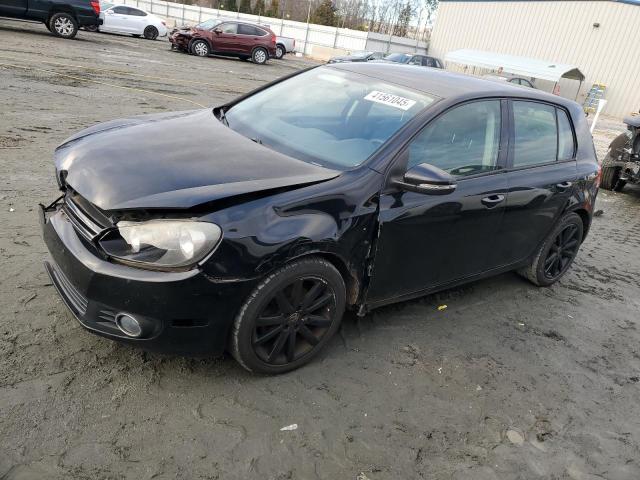 WVWDA7AJ8CW093592 - 2012 VOLKSWAGEN GOLF შავი ფოტო 1
