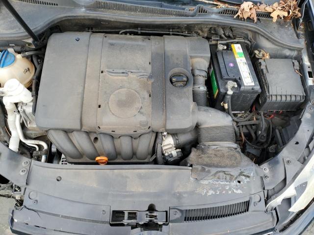 WVWDA7AJ8CW093592 - 2012 VOLKSWAGEN GOLF შავი ფოტო 11