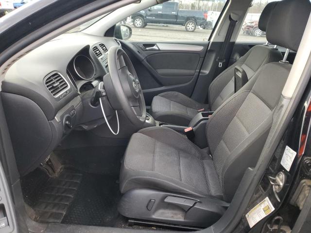 WVWDA7AJ8CW093592 - 2012 VOLKSWAGEN GOLF შავი ფოტო 7