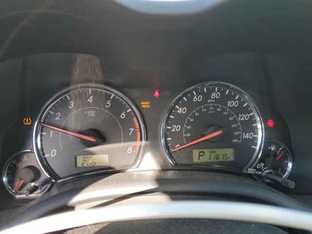 2T1BU4EE1CC792226 - 2012 TOYOTA COROLLA BASE فضي صورة 9