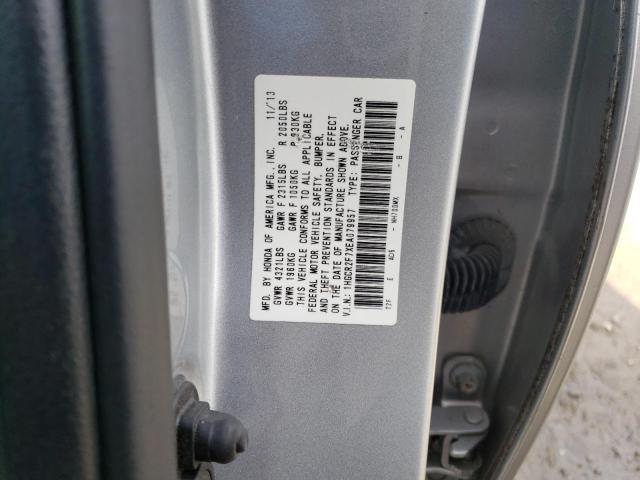 1HGCR2F7XEA079957 - 2014 HONDA ACCORD EX SILVER photo 12