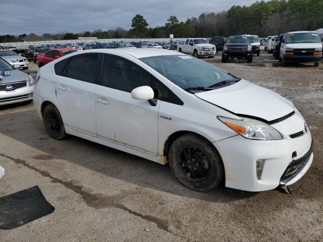 JTDKN3DU9C5406651 - 2012 TOYOTA PRIUS WHITE photo 4