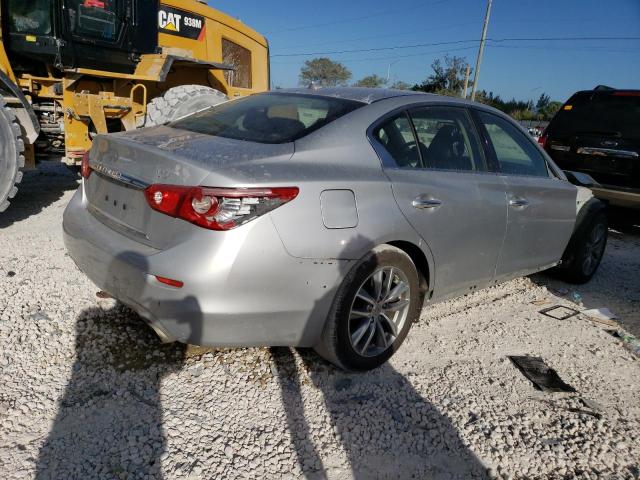 JN1EV7AP2HM738630 - 2017 INFINITI Q50 PREMIUM SILVER photo 3