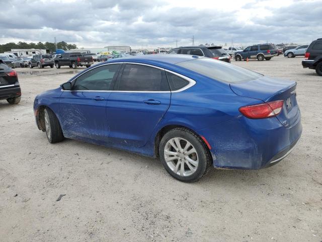 1C3CCCAB4FN594081 - 2015 CHRYSLER 200 LIMITED BLUE photo 2