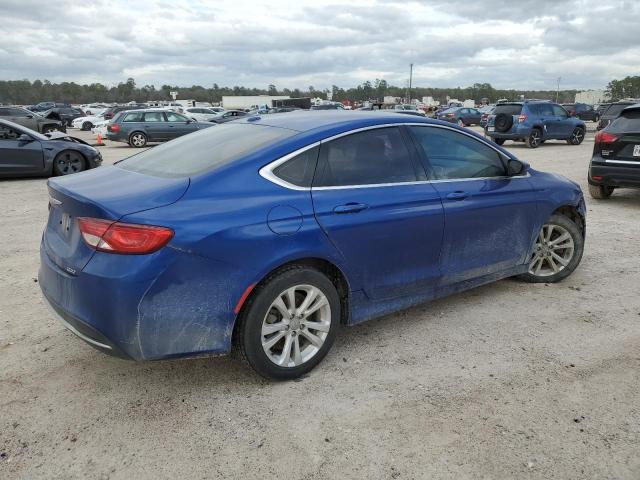 1C3CCCAB4FN594081 - 2015 CHRYSLER 200 LIMITED BLUE photo 3