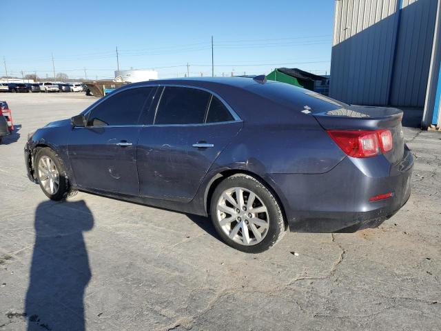 1G11H5SLXEF127143 - 2014 CHEVROLET MALIBU LTZ ლურჯი ფოტო 2