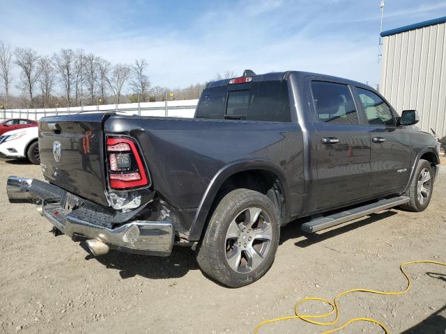 1C6RREJT4KN745978 - 2019 RAM 1500 LARAMIE GRAY photo 3