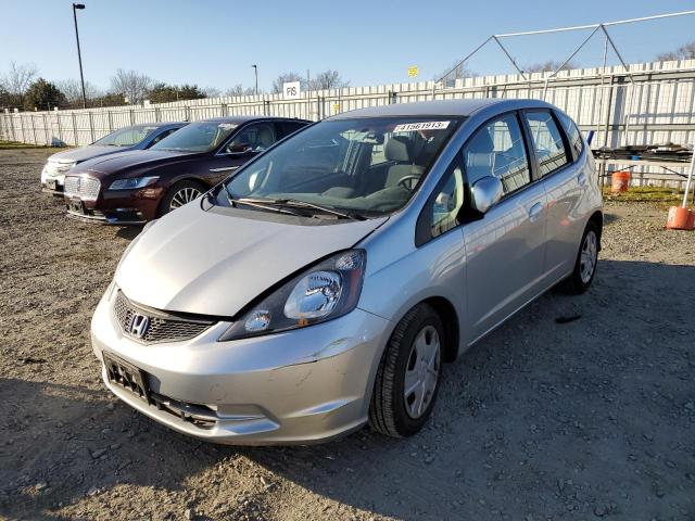 JHMGE8H30CC023468 - 2012 HONDA FIT SILVER photo 1