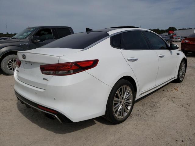 5XXGV4L25GG109924 - 2016 KIA OPTIMA SXL WHITE photo 3