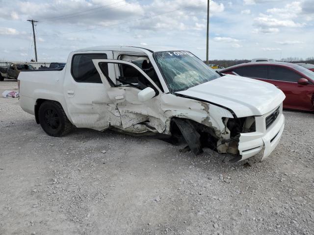 2HJYK16436H547292 - 2006 HONDA RIDGELINE RTS WHITE photo 4