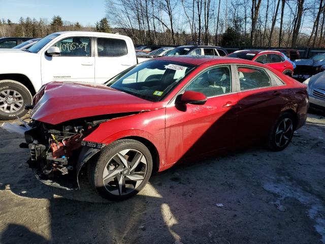 KMHLP4AG6PU462105 - 2023 HYUNDAI ELANTRA LIMITED RED photo 1