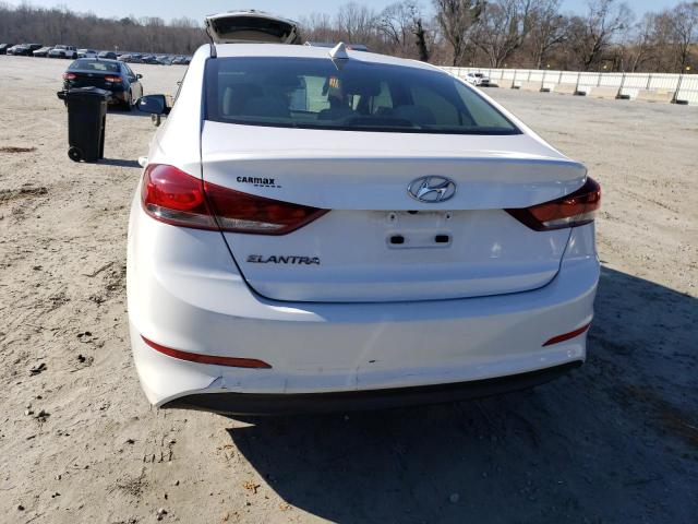 5NPD84LF9HH160670 - 2017 HYUNDAI ELANTRA SE WHITE photo 6