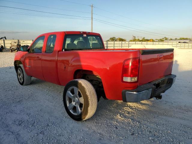 1GTR2TE77DZ145644 - 2013 GMC SIERRA K1500 RED photo 2