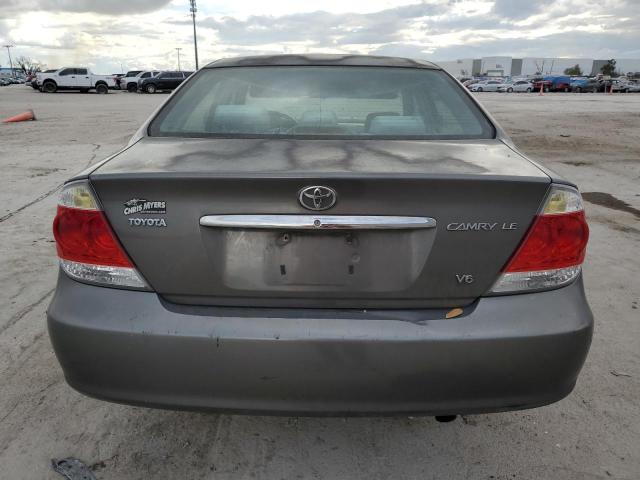 4T1BF32K65U606714 - 2005 TOYOTA CAMRY LE GRAY photo 6