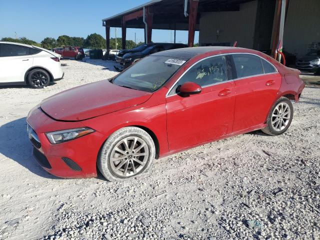 WDD3G4EB7KW023131 - 2019 MERCEDES-BENZ A 220 RED photo 1