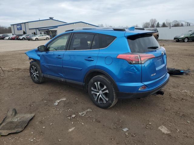 JTMBFREV3HJ119165 - 2017 TOYOTA RAV4 LE BLUE photo 2