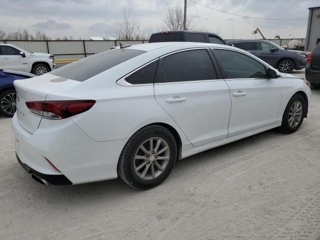 5NPE24AF0JH613573 - 2018 HYUNDAI SONATA SE WHITE photo 3