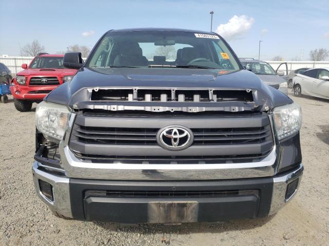 5TFUM5F11EX052769 - 2014 TOYOTA TUNDRA DOUBLE CAB SR/SR5 GRAY photo 5