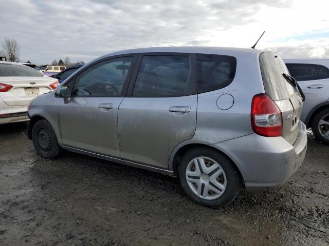 JHMGD37457S067848 - 2007 HONDA FIT SILVER photo 2