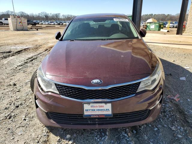 5XXGT4L30HG131040 - 2017 KIA OPTIMA LX BURGUNDY photo 5