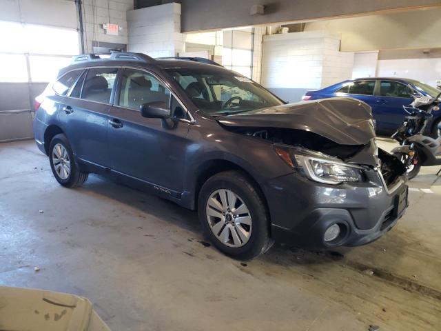 4S4BSACC7J3315534 - 2018 SUBARU OUTBACK 2.5I PREMIUM GRAY photo 4