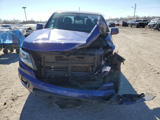 1GCGTDE36G1226483 - 2016 CHEVROLET COLORADO Z71 BLUE photo 5