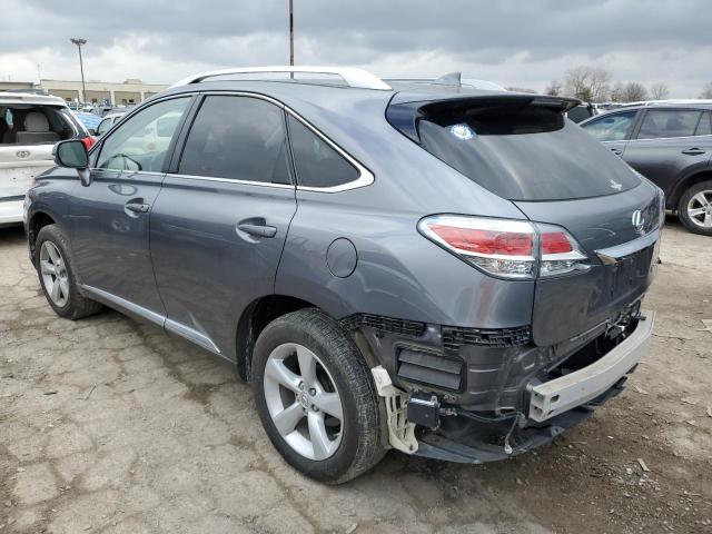 JTJBK1BA9E2040374 - 2014 LEXUS RX 350 BASE GRAY photo 2