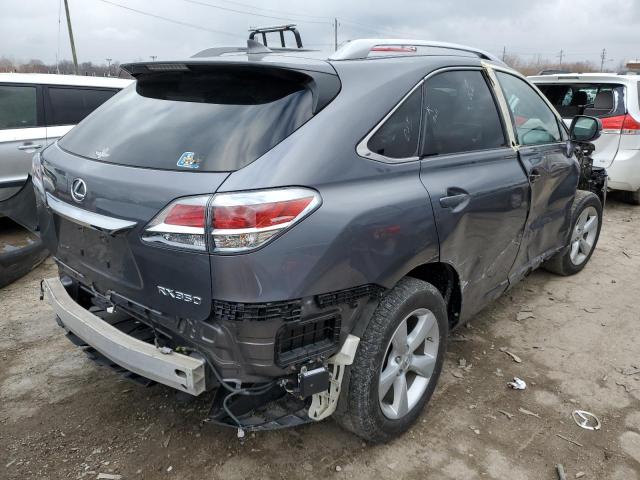 JTJBK1BA9E2040374 - 2014 LEXUS RX 350 BASE GRAY photo 3