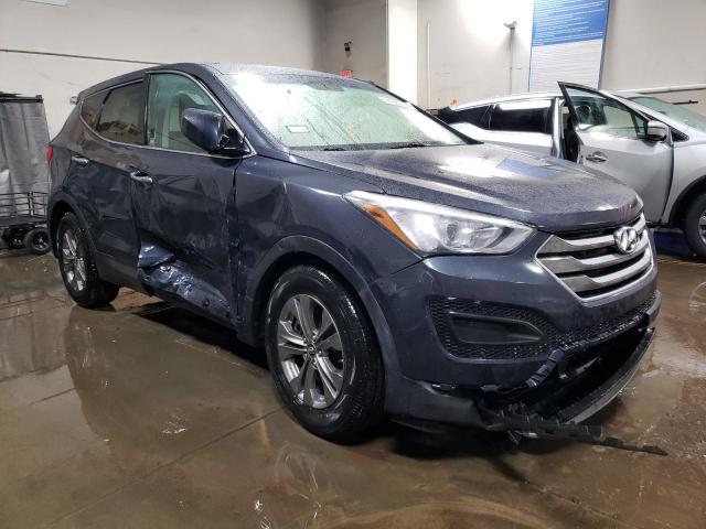 5XYZTDLB0FG237285 - 2015 HYUNDAI SANTA FE S BLUE photo 4