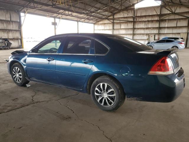 2G1WB55K469267368 - 2006 CHEVROLET IMPALA LS BLUE photo 2