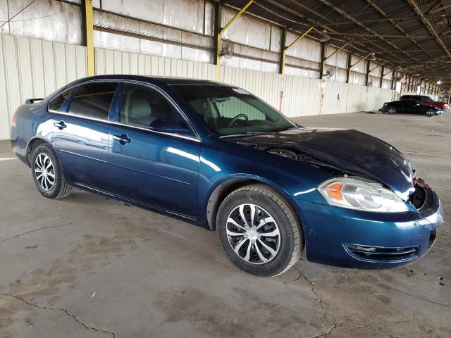 2G1WB55K469267368 - 2006 CHEVROLET IMPALA LS BLUE photo 4