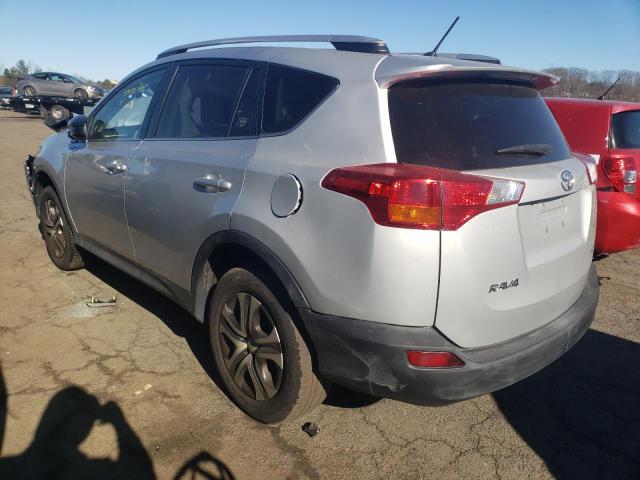 2T3BFREV5EW225615 - 2014 TOYOTA RAV4 LE SILVER photo 2