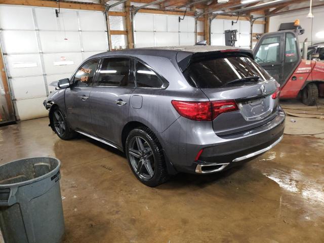 5J8YD4H50HL008612 - 2017 ACURA MDX TECHNOLOGY 灰色 照片 2
